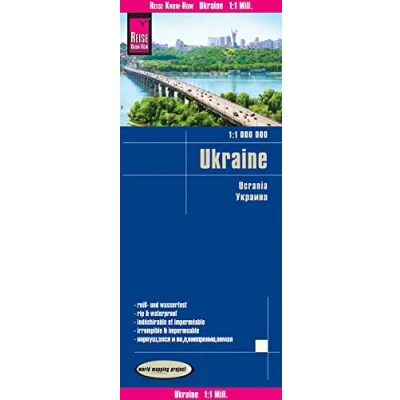 Abbildung von Reise Know How Landkarte Ukraine (1:1.000.000): reiß und wasserfest (world mapping project)