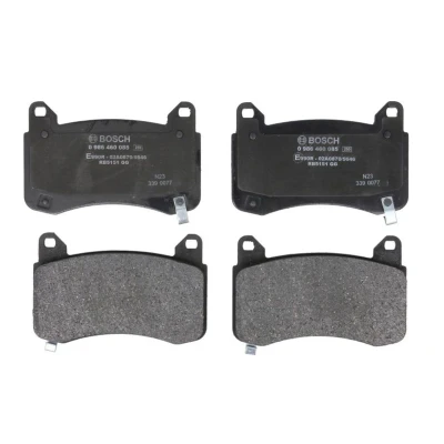 Abbildung von BOSCH 0 986 460 085 Bremsbelagsatz Low Metallic mit integriertem Verschleißsensor TESLA: Model 3, Y