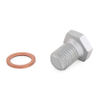 Abbildung von FEBI BILSTEIN 100551 Ölablaßschraube 17 mit Dichtring BMW: 3 Saloon, X5, 5 MINI: Hatchback, Clubman, Coupe, LAND ROVER: Defender Off Road