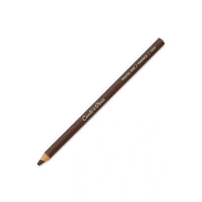 Abbildung von Conté a Paris 2132 Pastellstifte mit hoher Lichtechtheit aus hochwertigen Pigmente für Skizzen und Portraits, Ø Mine 5mm, Stift 8,5mm Umbraerde