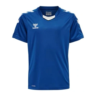 Abbildung von Hummel Hmlcore XK POLY Jersey S/S Tshirt print für Kinder, Größe: 116, True blue