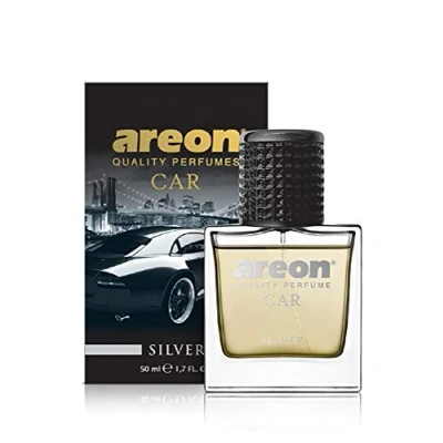 Abbildung von Areon Luxus Lufterfrischer Auto Parfüm Deodorant (Silber 50ml.)