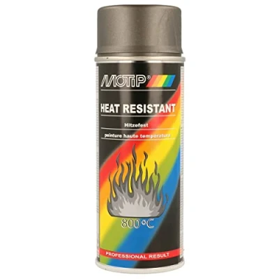 Abbildung von MOTIP 04037 Motor / Schalldämpferlack Kompakt 44505 grün hochglänzend 400ml anthrazit 400