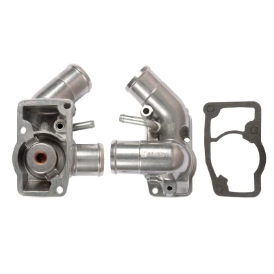 Abbildung von GATES TH34492G1 Kühlwasserthermostat 92 mit Dichtungen Gehäuse OPEL: Vectra C Caravan, Saloon, Signum CC, SAAB: 9 3 Saloon