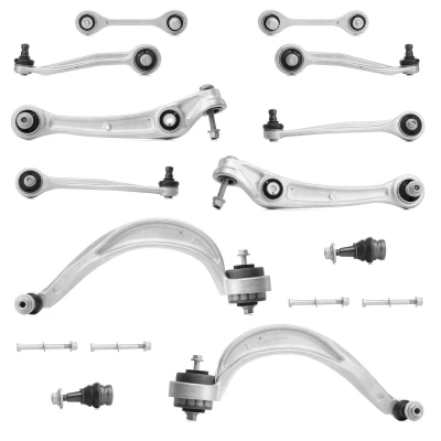 Abbildung von MEYLE 116 050 0263/HD Lenkersatz, Radaufhängung Vorderachse links, rechts mit Anbaumaterial AUDI: A7 Sportback, A6 C7 Avant kfzteile,