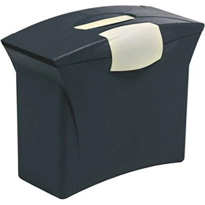 Abbildung von Esselte Mobil Hängebox, Transportbox für 15 A4 Hängemappen, Schwarz, Intego, 39853