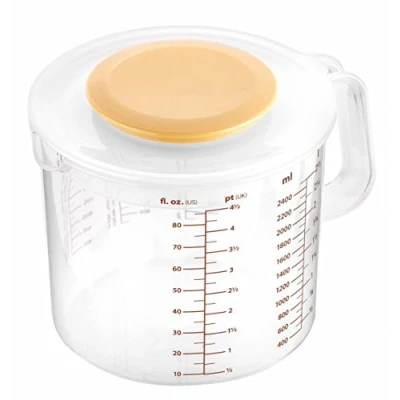 Abbildung von Tescoma Messbecher, Kunststoff, transparent/gelb, 19.2 x 15.2 14.9 cm
