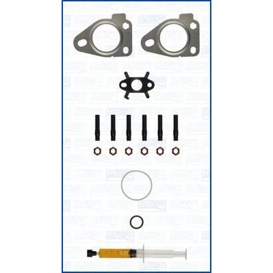 Abbildung von AJUSA JTC12084 Montagesatz, Lader with studs, syringe oil mit Dichtungen Montageanleitung