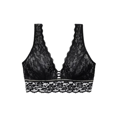 Abbildung von Lascana Vivance BY Bralette Balconette BH, Damen, Größe: 75A, Schwarz