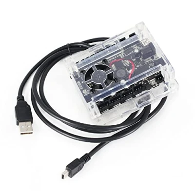 Abbildung von RATTMMOTOR GRBL Upgraded GRBL1.1 Steuerplatine,USB Anschluss,mit Lüfter für 1610/3018/3018 Pro 3 Achsen CNC Fräsmaschine Offline Controller
