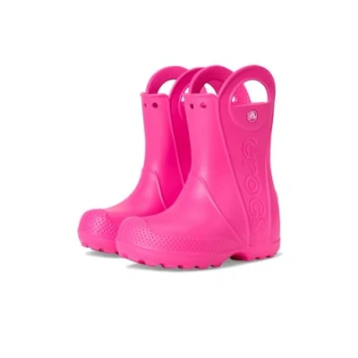 Abbildung von Crocs Handle It Kids Gummistiefel, Pink Crush, 19 20, Kindergummistiefel