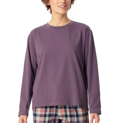 Abbildung von Schiesser MIX Relax Nachtwäsche Shirt, Damen, Größe: 40, Malve