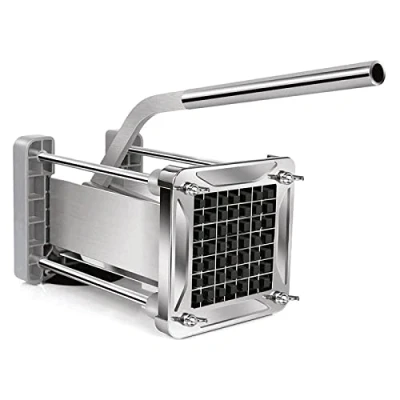 Abbildung von Pommes Frites Schneider, Sopito Pommesschneider Edelstahl Professioneller French Fries Cutter mit 12x12mm Klinge