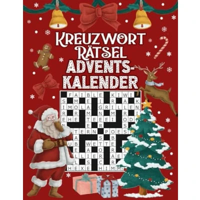 Abbildung von Kreuzworträtsel Adventskalender: Großer Rätselspaß für den Advent mit liebevoll gestaltetem Innenleben I Inkl. Anleitungen und Lösungen Extra Groß