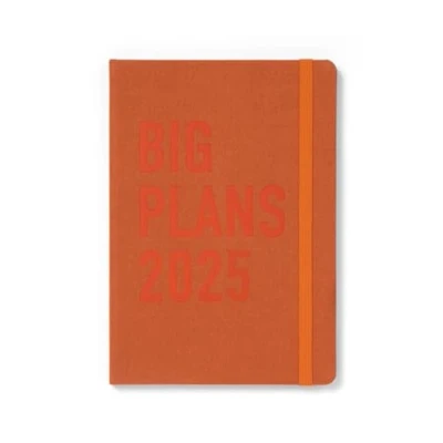 Abbildung von Letts of London Big Plans Terminplaner 2025, A5, Wochenansicht, Rost