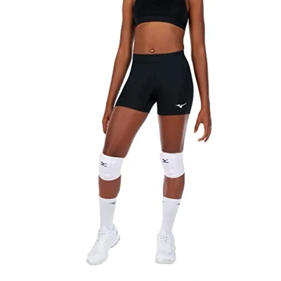 Abbildung von Mizuno Damen Vortex V2 Volleyball Shorts, Schwarz, S