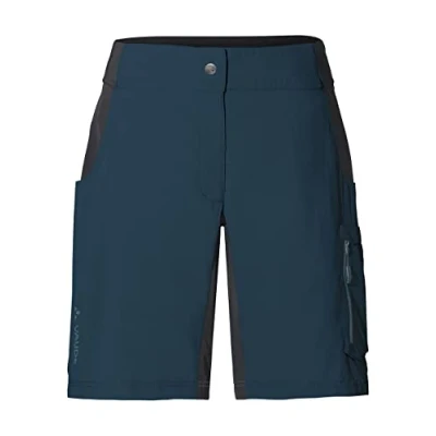 Abbildung von Vaude Qimsa kurze Sporthose, Damen, Größe: 40, Dark sea