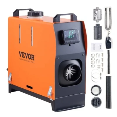 Abbildung von VEVOR Luft Dieselheizung Standheizung 12 V 5 kW, Luftheizung Air Diesel Lufterhitzer, 0,120,52 L/Std. mit LCD Display &amp; Fernbedienung Heizung Bus, Lkw