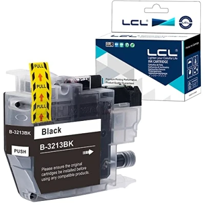 Abbildung von LCL Kompatibel Tintenpatrone LC 3213 LC3213 3213BK (1 Black) Ersatz für Brother DCP J770 J772DW J774DW MFC J890DW J895 J497DW J572DW J491DW J895DW J772dnw