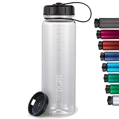 Abbildung von 720DGREE Trinkflasche “simplBottle“ 500ml Deine Auslaufsichere Wasserflasche Die Sportflasche für Sport, Gym, Fitness, Fahrrad, Kinder, Schule &amp; Büro BPA Frei