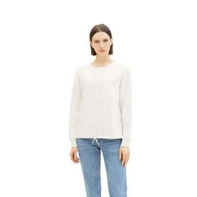 Abbildung von TOM Tailor MIT Kapuze Weste, Damen, Größe: Medium, Whisper white
