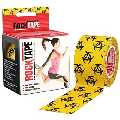 Abbildung von RockTape Unisex Adult Kinesiologie Tape, BioGefahr, 5cm x 5m