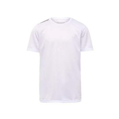 Abbildung von hummel Unisex Kinder Hmlrun Jersey S/S Kids T Shirt, Weiß, 128 EU