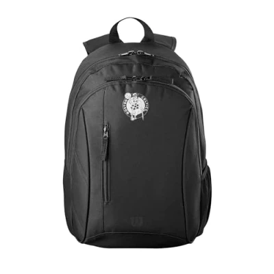 Abbildung von Wilson Rucksack NBA Team, Geeignet für 1 Basketball in offizieller Größe, Team Logo Silber, Polyester