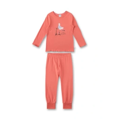 Abbildung von Sanetta Mädchen Schlafanzug Rosa Hochwertiger und bequemer aus Bio Baumwolle für Mädchen. Pyjamaset 104