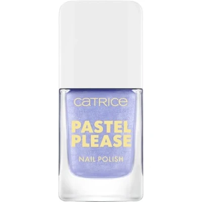 Abbildung von Catrice Pastel Please Nail Polish, Nr. 020, Blau, langanhaltend, hochpigmentiert, schimmernd, farbintensiv, acetonfrei, vegan, ohne Mikroplastikpartikel, Parfüm, 1er Pack (10.5ml)