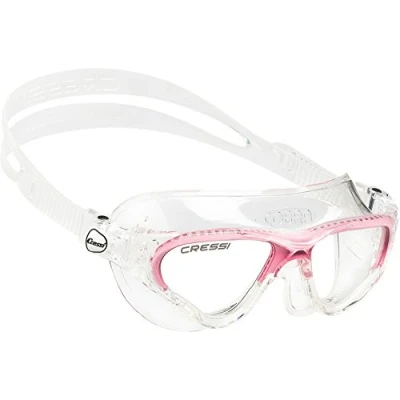 Abbildung von Cressi Premium Schwimmbrille Kinder 7/15 Jahre 100% UV Schutz + Tasche Hergestellt in Italien