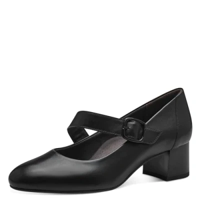 Abbildung von Tamaris Comfort Pumps, Damen, Größe: 39, Black nap uni Schuhe