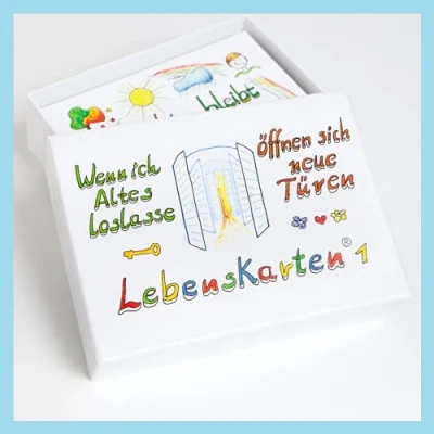 Abbildung von Lebenskarten 1&quot;Das Original&quot; Karten für Achtsamkeit, Positives Denken und Inneres Kind
