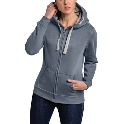 Abbildung von HRM Damen Jacket F Hoodie, Stone, S EU