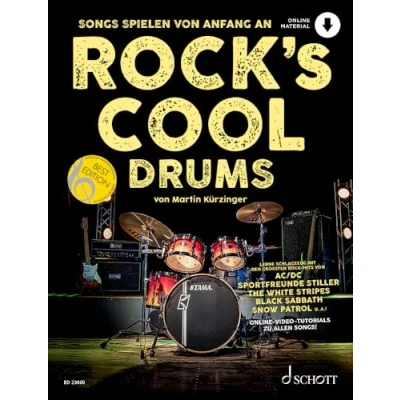 Abbildung von Rock&#039;s Cool DRUMS: Songs spielen von Anfang an. Schlagzeug.