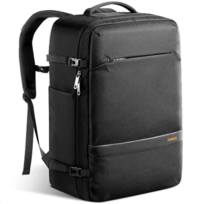 Abbildung von Inateck 42L Supergroßer Handgepäck Reiserucksack Flugzeug Laptop Rucksack für 15,6 Zoll Notebooks, Flug Genehmigt Kabinenrucksack Weekender