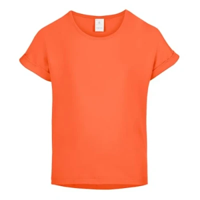 Abbildung von Merry Style T Shirt für Mädchen aus weicher Baumwolle Bequeme Mädchenkleidung MS 468 (Orange, 122 128 (7 8 Jahre))