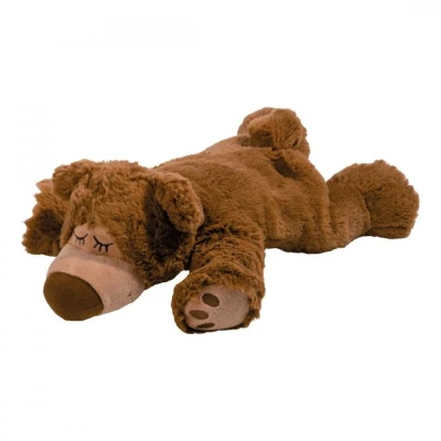Abbildung von Wärme Stofftier Sleepy Bear braun