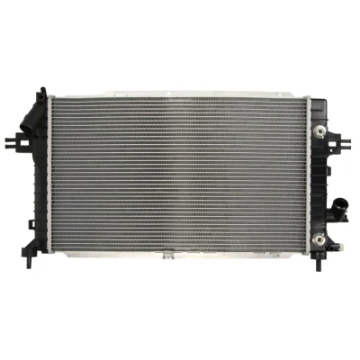 Abbildung von NRF 53145 Kühler, Motorkühlung Aluminium 600 370 28 Kühlrippen gelötet OPEL: Astra H Caravan, Hatchback
