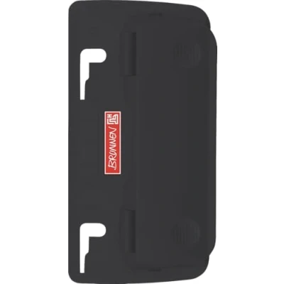 Abbildung von Brunnen 102065090 Taschenlocher Colour Code (zum Abheften, mit Linealprägung und Niederhalterfunktion) schwarz / onyx