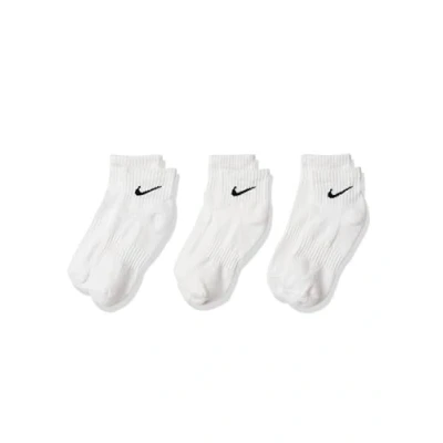 Abbildung von Nike Herren Everyday Cushion Ankle sx7667 Socken, Weiß (White/Black/100), 38 42 EU