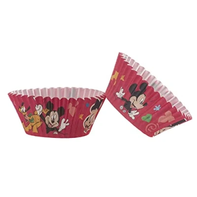 Abbildung von Dekora Backformen Set Muffin und Cupcake Formen Papier 25 Stück Mickey Mouse
