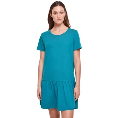 Abbildung von Urban Classics Valance Jerseykleid, Damen, Größe: XL, Watergreen
