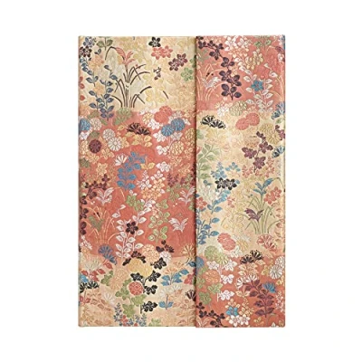 Abbildung von Kara ori (Japanese Kimono) Midi Lined Journal: Hardcover, 120 gsm, ribbon marker, memento pouch, wrap closure