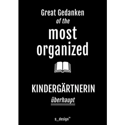 Abbildung von Notizbuch für Kindergärtner / Kindergärtnerin: Originelle Geschenk Idee [120 Seiten liniertes DIN A4 blanko Papier]
