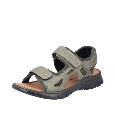 Abbildung von Rieker Sandale, Sommerschuh, Klettschuh, Outdoorsandale, in Trekking Optik