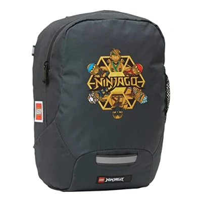 Abbildung von LEGO Unisex Kinder Ninjago Kindergarten Kindergartenrucksack, Schwarz Gold