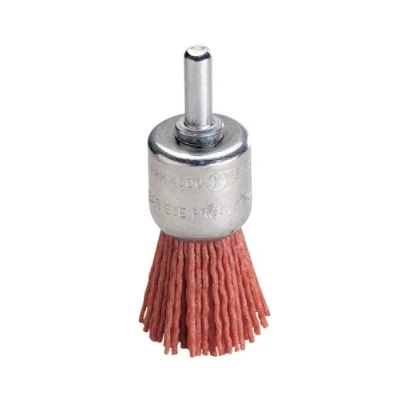 Abbildung von wolfcraft Nylondraht Pinselbürste I 1510000 Ø 25 mm Reinigen, Entrosten und Polieren von Holz, Metall, Stein vielfache Lebensdauer gegenüber Drahtbürsten