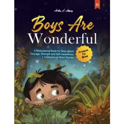 Abbildung von Boys ARE WONDERFUL: A Motivational Book for about Courage, Strength and Self Awareness Collection of Short Stories Present