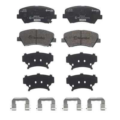 Abbildung von BREMBO P 30 073X Bremsbelagsatz mit akustischer Verschleißwarnung Zubehör HYUNDAI: i30 II Estate, Hatchback, III Hatchback